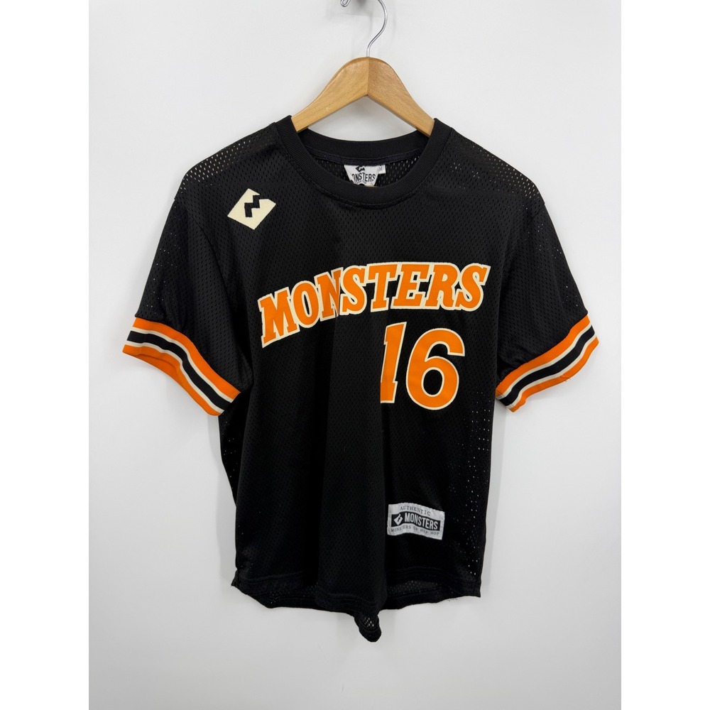 Monsters Dance Gear Limitless 16 Jersey Top Women M Black Orange Mesh Athletic‎